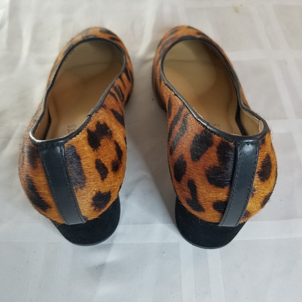 NWOT Talbots Faux Animal Print Heels - Picture 4 of 8